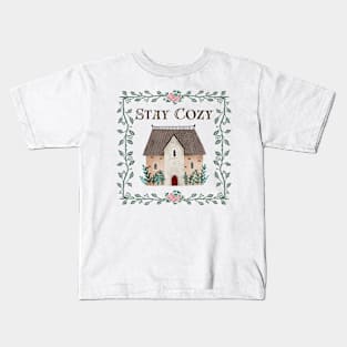 Stay Cozy Cottage Kids T-Shirt